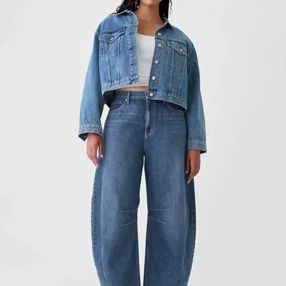 Gap High Rise Horseshoe Jeans - Picture 3 of 7